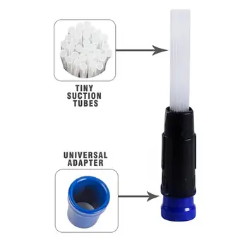Portatīvo Salmu Tube Brush Cleaner Multi-funkcionālo Netīrumu Noņemšanas Universālā Vakuuma Pielikumu Darbarīki, Putekļu Birste, Tīrīšanas Rīks