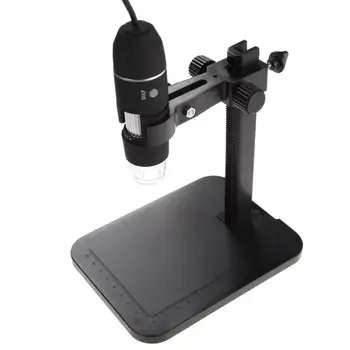 Portatīvo USB Digitālais Mikroskops 1000X 8 LED 2MP, Digitālo Mikroskopu, Endoskops Lupa Kamera+Pacēlājs Stāvēt+Kalibrēšanas Valdnieks