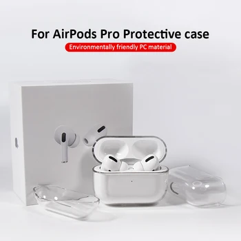 Portatīvā Audio Austiņas Aksesuāri Apple Airpods Pro Bezvadu Austiņas Caurspīdīgs DATORA Cietajā Gadījumā Airpods Gadījumā