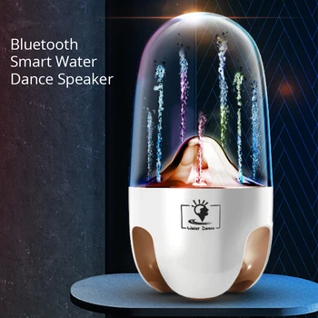 Portatīvā Bluetooth Skaļrunis ar Smart Ūdeni Deju Skaļrunis iPhone Samsung Xiaomi Āra Hifi Skaņas Dziļu Basu Skaļrunis