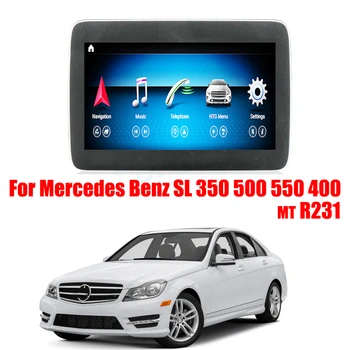 Priekš Mercedes Benz SL 350 500 550 400 450 63 65 MT R231 Navi Auto Stereo Audio Navigācija GPS IPS Android