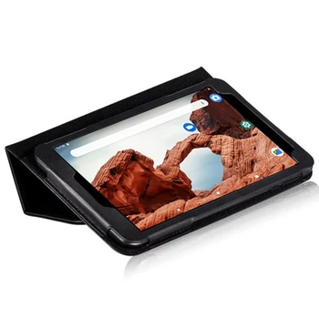 PU Tablete Gadījumā Teclast P80 P80X P80H 8 Collu Planšetdatoru Anti-Kritums Tablet Stand Flip Case