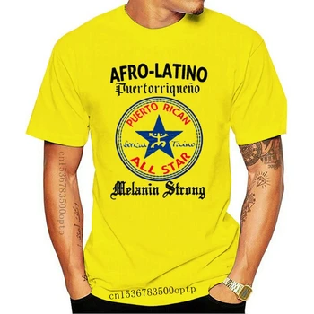 Puerto Rico T-krekls, Afro-Latīņu, Boricua, Taino, Melanīna Spēcīga, Karogu,