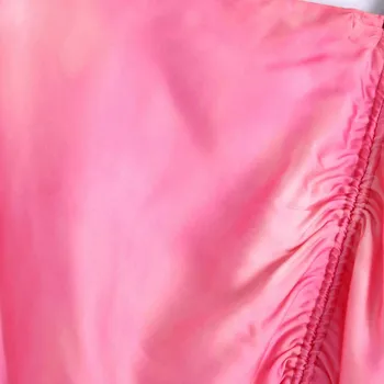PUWD Gadījuma Sievietes Augsta Vidukļa Svārki Ir 2021. Vasaras Modes Dāmas Ķīniešu Stila Svārki Sieviešu Kroku Nelegālo kaklasaišu krāsošanas Svārki