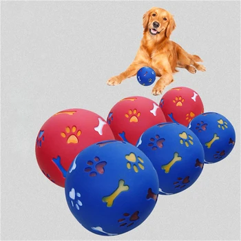 Puzzle Rotaļlietas Sunim Bumbu Bērniem Pitbull Interaktīvās Pet Pārtikas Izsmidzinātājs, Mazā Lielo Pet, Spēlēt Dzīvnieki Spēli Kucēns Košļāt Noplūdes Zobu Rotaļlietas