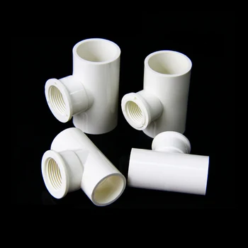 PVC Cauruļu Montāža - Vītne Tee 3-Way (Šķīdinātāju Šuves 20,25,32 mm x BSP 1/2