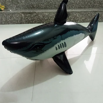 PVC Piepūšamās Haizivju Baseinu Drošības Peldēt Ūdens Rotaļlieta Simulācijas Piepūšamās Dzīvnieku Bērniem Bērnu Baseins Rotaļlietas