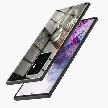 Pārdabisku Pievienoties Rūdīts Stikls Tālrunis Case For Samsung Galaxy S20 FE S21 S9 S10 S8, Ņemiet vērā, 20 Ultra 10 Plus 9 Segtu Capa