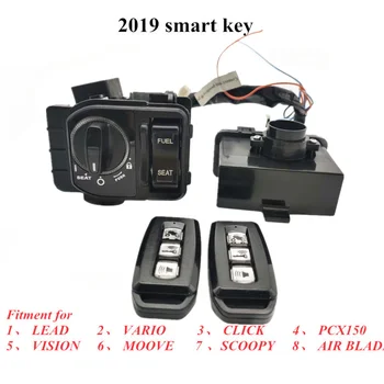 Pārveidotas, motociklu aksesuāri, pcx smart key keyless sākt Aizdedzes Slēdzenes honda pcx150 svina vario noklikšķiniet uz vīzija SCOOPY 2019
