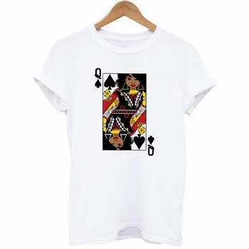 Q Melno Karaliene Ielāpus Drēbes DIY Sieviešu T-Krekls Siltuma Uzlīmes, Aplikācijas Uz Apģērba Melna Meitene Dzelzs Uz Plāksteris Decoraction