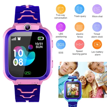 Q12 Smart Tālrunis Skatīties Bērniem Studentu 1.44 Collu nav Ūdensizturīgs Studentu Smart Watch Dial Balss Tērzēšanas Smartwatch Sporta