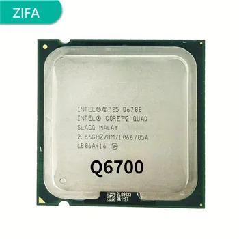Q6700 2.66 GHz, 8M 4 Core 4 Pavedienu 95w LGA775 Procesoru darbvirsmas ddr3 ram operatīvā atmiņa
