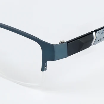 Qutzzmnd Lasīšanas Brilles Vīrieši Sievietes Pusi kadra Dioptriju Brilles Uzņēmējdarbības Vīriešu Tuvredzība Brilles Lentes De Lectura Mujer 0~600 Dioptrijas