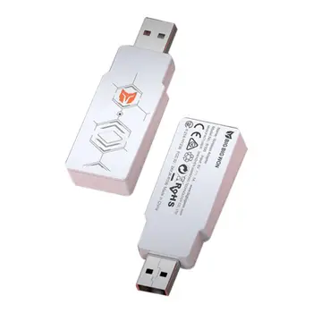 R100 Gamepad Converter White USB Pārveidotāja Adapteris, Lai PĀRSLĒGTOS PS5 DATORA Adapteris PS3 Kontrolieris Kursorsviru Spēļu Piederumi