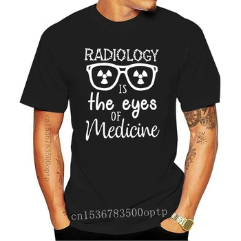 Radioloģija Ir Acīm Vai Medicīnā Vīriešu T-Krekls Kokvilnas S-3Xl Plus Lieluma Tee Krekls