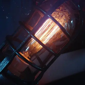 Radošā Raķešu Kuģis Lampas Steampunk Raķešu Gaismas Galda Nakts Lampas Decoractive Naktsskapītis, Ņemot Vērā Guļamistaba Dekori Bērniem Dāvanas