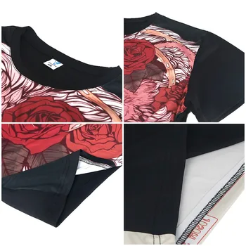 Ranma T Krekls Šampūns Ranma 12 T-Vīriešu Krekls ar Īsām Piedurknēm Grafiskais Tee Krekls Vasaras Poliestera Print Plus lieluma Awesome Tshirt