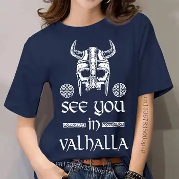 Redzēt Valhalla T-krekls Viking Tee Kreklu Ragnar Lothbrok T-krekls sievietēm Viking Tee Kreklu Jaunākās 2018 T Krekls sievietēm Tshirt