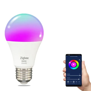 Regulējamas E27/B22 LED Lampas, Mājas Bezvadu Wifi App Spuldzes Puse Sīkrīkus Daudzkrāsu Apgaismojums Spuldzes Sadzīves