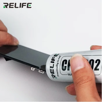 RELIFE 50ml CP-0002 mobilā tālruņa ekrānu remonts melnā līme Apkopes Deformācijas ekrāna Rāmi atverot Mobilā telefona apvalks