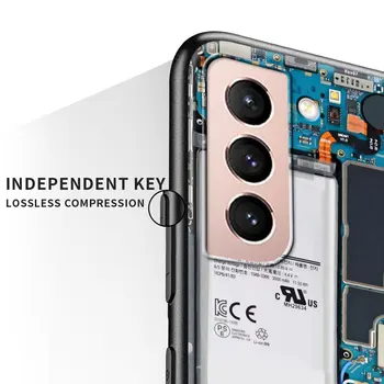 Retro Kameras Karstā Spēles Cover Viedtālrunis Mīksta Silikona Case For Samsung Galaxy S8 S9 S20 FE S21 Plus Ultra S10E Coque