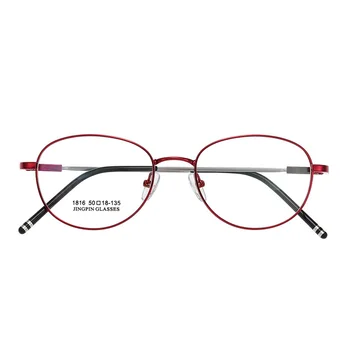 Retro Vintage Elastīga Metāla Apaļa, Ovāla Tuvredzība Vecuma Tālredzība Recepšu Brilles Sievietēm Famale Vīriešiem Alumīnija Optiskās Brilles