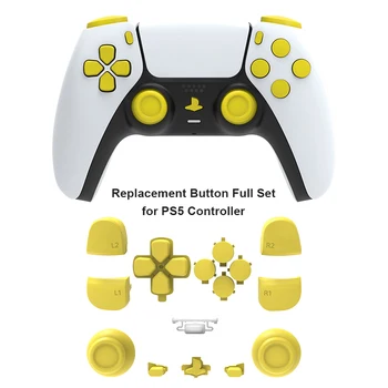 Rezerves Pogu, Pilns Komplekts Kontrolieris Daļas Gamepad Gadījumā, ja rezerves Daļu Komplekta Nomaiņa PlayStation 5 PS5 Divējāda Sajūta