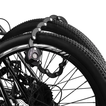 Riteņu LĪDZ Bike Lock Anti Theft Ķēdes Anti Theft Salokāms Velo Slēdzene Cilindra Locīšanas Riteņbraukšana Bloķēšanas Blocca Kasko Moto Slēdzenes
