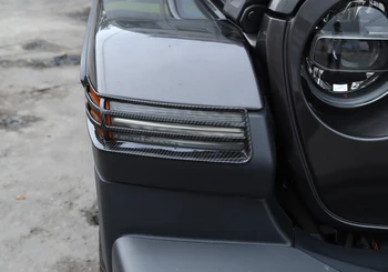 Riteņu Uzacu Abažūrs Decororation Jeep Wrangler JL Gladiator JT 2021 2022 2020 2018 2019 Auto Piederumi ABS Chrome Red