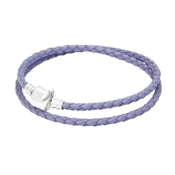 Rokassprādze sudraba piekariņi joyas de plata sākotnējā pērles pour la ražošanas de bijoux rotaslietas violeta rokassprādzes sievietēm
