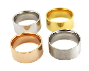 Rožu zelta gredzens astes gredzenu sieviešu vienkāršu krāsu zelta, titāna tērauda gredzena rotaslietas gredzens