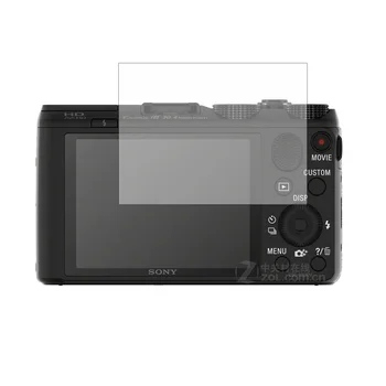Rūdīta Stikla Aizsargs Vāks Sony DSC-HX50 HX60 HX50V HX60V Kameras LCD Displeju Aizsardzības Plēves Aizsargs Aizsardzība