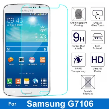 Rūdīta Stikla Filmu Par Samsung Galaxy Grand 2 Duos G7102 G7105 G7106 G7108 G7109 Ekrāna Aizsargs Aizsargs pelicula de vidro