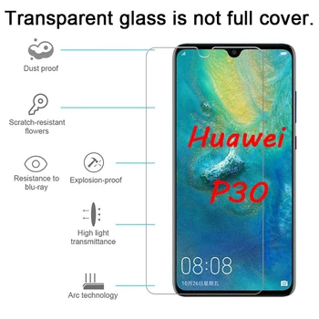 Rūdīta Stikla Huawei P30 Lite P30Lite Aizsardzības Stiklu Huawei P20 Lite 2018 P20 Pro Screen Protector Lpp Smart 2019 Z