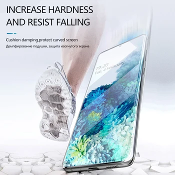 Rūdīta Stikla Samsung Galaxy A52 S20 S21 Fe Plus Ekrāna Aizsargs A21s A72 A31 A32 A50 A51 A71 A41 A10 A20 M51 M21 M31 Filmu