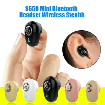 S650 Mini Portatīvo Bezvadu Stereo Bluetooth Sporta Austiņas In-Ear Austiņu Aksesuāri Bluetooth Bezvadu Austiņas par xiaomi