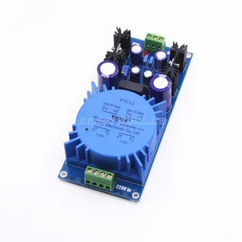 Samontēti LM317 LM337 Transformatora Izejas Regulējams Sprieguma Regulators Preamplifier Barošanas Valdes Audio Pastiprinātājs