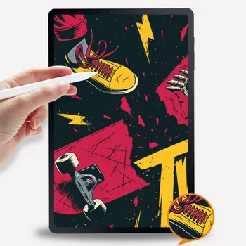Samsung Galaxy Tab S6 T860/Cilnes S4/Cilnes S7 Papīra-Piemēram, Ekrāna Aizsargs Rakstīt &Zīmēt un Skice ar zīmuli, Piemēram, uz Papīra,