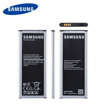 SAMSUNG Oriģinālā EB-BN910BBE EB-BN910BBK EB-BN910BBC EB-BN910BBU 3220mAh Akumulatoru Samsung Galaxy Note 4 N910 N910A/V/P/T/H NFC