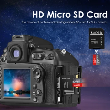 Sandisk Ultra Micro SD 256 GB 128GB 64GB, 32GB Micro SD Karti SD/TF Flash Kartes 16.G 98MB/s Atmiņas Kartes 32 64 128gb microSD Telefona