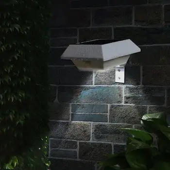 Saules Gaismas Āra PIR Kustības Sensoru pie Sienas Gaismas Ūdensizturīgs Dārza Lampas Prožektori Avārijas Ceļš, Iela Drošības Lampas