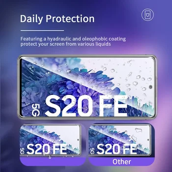 Screen Protector for Samsung Galaxy S20 FE 5G 6.5 Rūdīts Stikls Aizsardzības Stiklu Plēves Samsung Galaxy S21 Plus