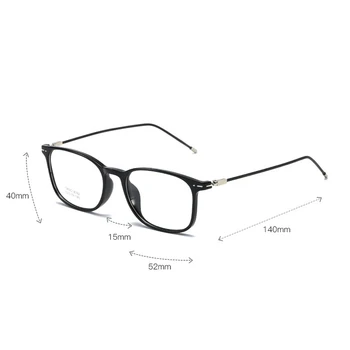 Seemfly Optiskās Brilles Rāmis Ultravieglajiem Laukumā Recepšu Brilles TR90 Rāmis Notīrīt Objektīvu Par Vīriešu un Sieviešu Oculos De Grau