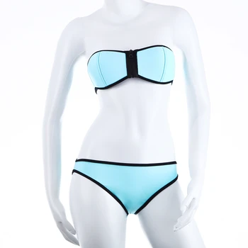 Seksīgi Bikini, Peldkostīmi, Sieviešu Peldkostīms Bikini Komplekts Pludmales Peldvietu Uzvalki muti krāsa S-XL