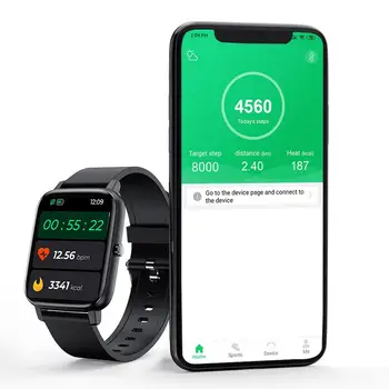 SENBONO Smartwatch Vīriešiem Bluetooth Zvanu Atgādina Pulksteni Fitnesa Sports Tracker Sieviešu Aproce Ūdensizturīgs Smart Skatīties uz Android vai IOS