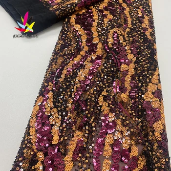 Sequin Krelles, Mežģīnes Auduma, Dubaija Nigērijas Jaunāko Āfrikas Stilu Kārtas Tilla Labas Kvalitātes 2021
