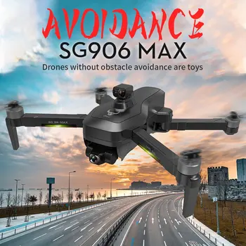 SG906 Pro 2 / SG906 MAX GPS Dūkoņa ar Wifi 4K IZŠĶIRTSPĒJAS Kamera 3-Ass Gimbal Brushless Profesionālās Quadcopter Šķēršļu Izvairīšanās Dron