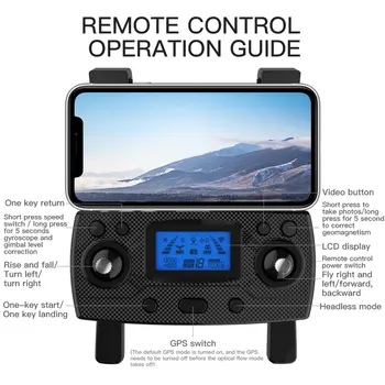 SG906 Pro 2 / SG906 MAX GPS Dūkoņa ar Wifi 4K IZŠĶIRTSPĒJAS Kamera 3-Ass Gimbal Brushless Profesionālās Quadcopter Šķēršļu Izvairīšanās Dron