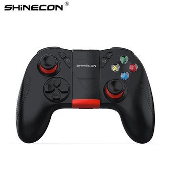 SHINECON B04 Bezvadu Bluetooth Gamepad Tālvadības Spēle Kontrolieris Kursorsviru, Lai PUBG Mobilo