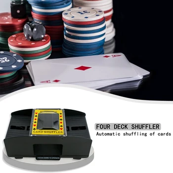 Shuffle Mašīnas Galda Spēle Poker Spēļu Kārtis, Elektriskie Automātisko Kāršu Spēle Puse, Izklaides Un Card Shuffler Essentials
